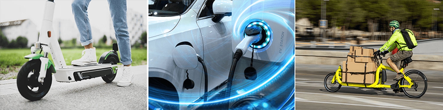 SCHNORR components for green mobility banner